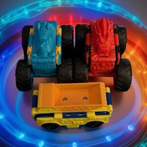 2021 Alpha Group Monster Truck Flip Car Lion & Monster Trucks & Dump Truck A46